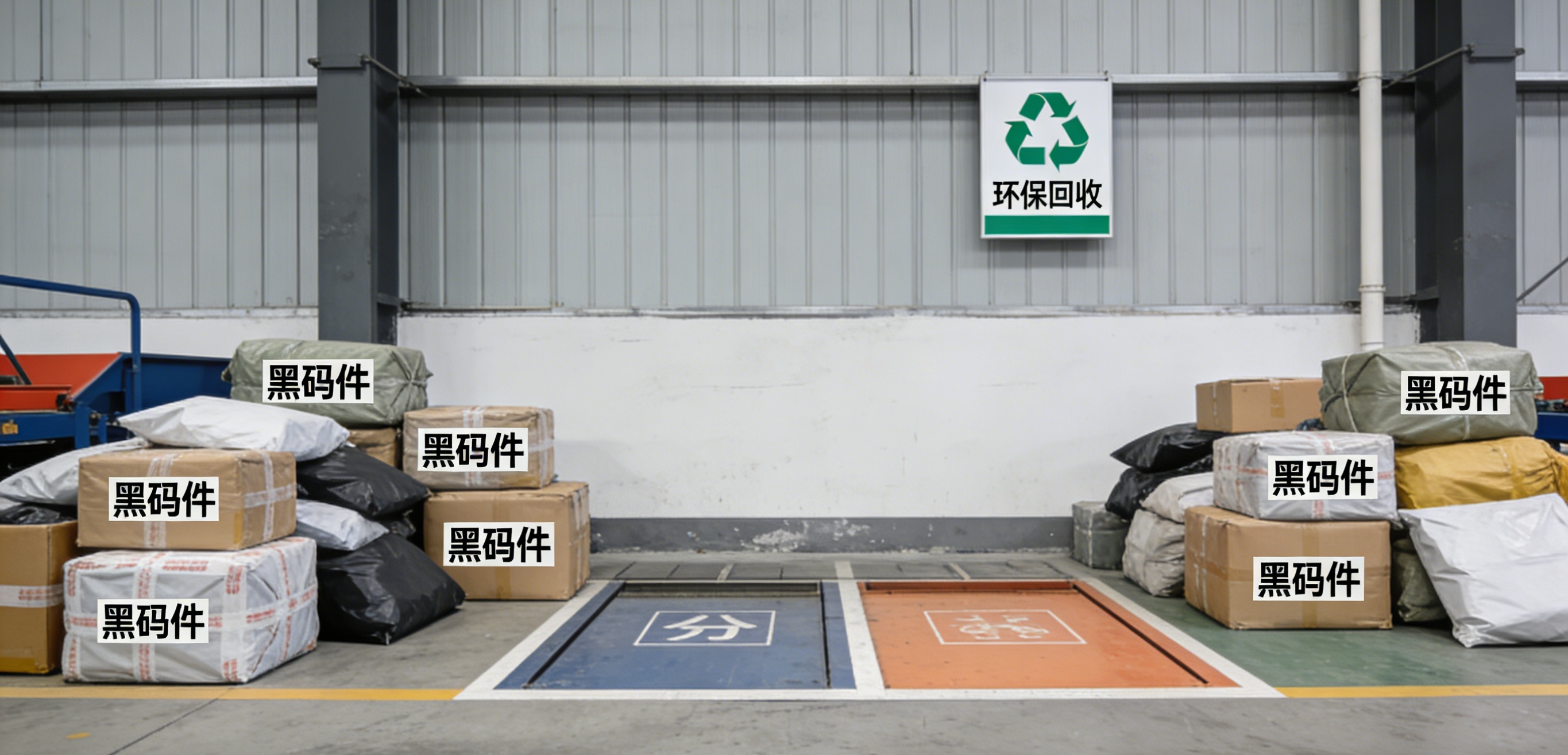 电商黑码件处理